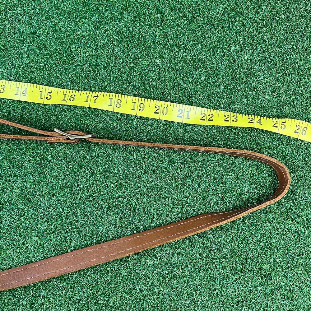 Vintage Portland Leather Brown Leather Crossbody Bag - Picture 5 of 8